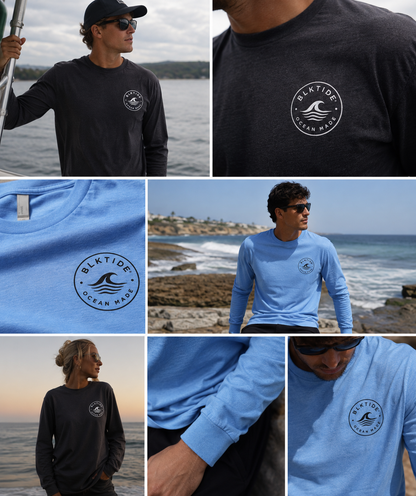 Essential LS Tee-White Mark