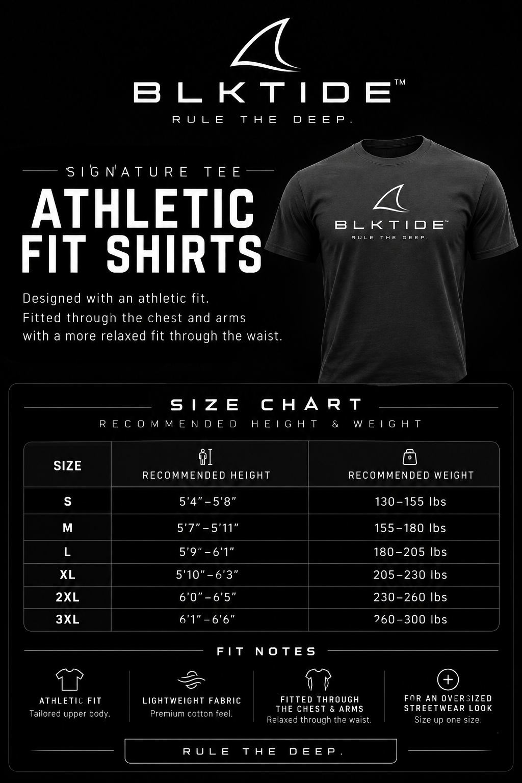 Signature Tee Athletic Fit Crest